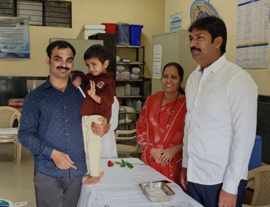 Visit to a local health centre in the ward